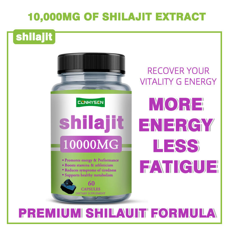 1000mg 純粋なシラジット カプセル 健康ケア カプセル エネルギーとパフォーマンスを促進します