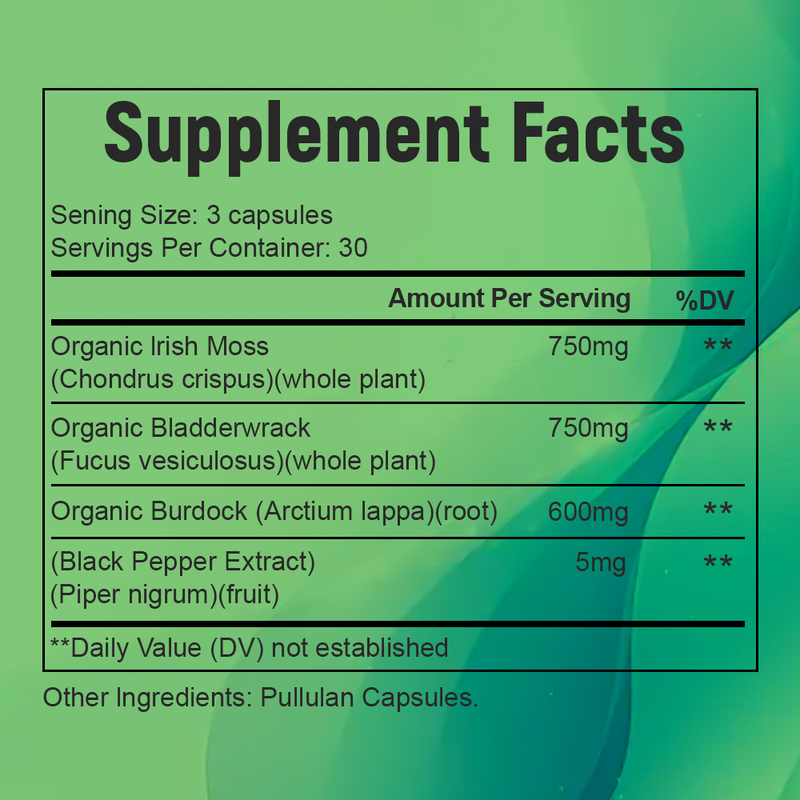 オーダーメイド ブランド 天然の海麻のカプセル エネルギー生産を向上させる メーカー