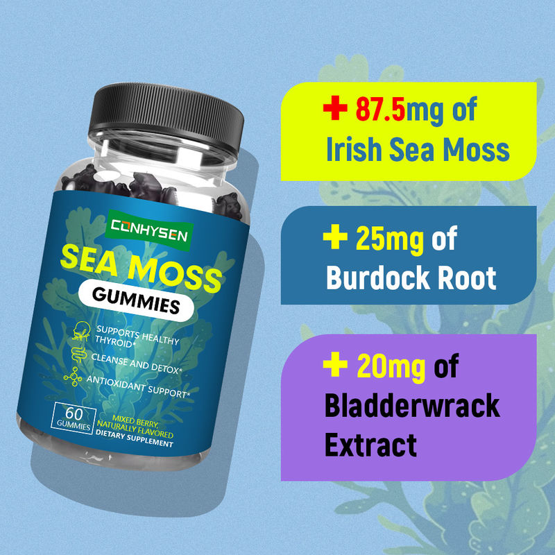 クレンジングとデトックスのためのオーガニックアイリッシュシーモスエキスグミ工場供給