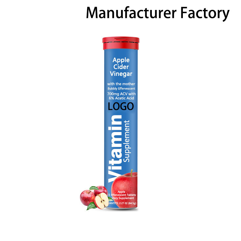 工場卸売アップルサイダービネガー発泡性タブレット痩身製品