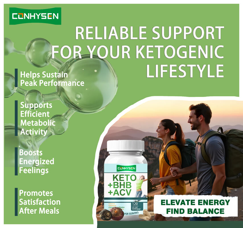 プライベートラベル ケト ACV BHB 食物繊維 サプリメント カプセル ケト BHB カプセル ダイエット サプリメント ダイエット カプセル