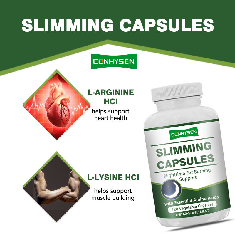 L-アルギニンHCLで身体を清め,解毒する補助剤の個人ブランドの痩身カプセル