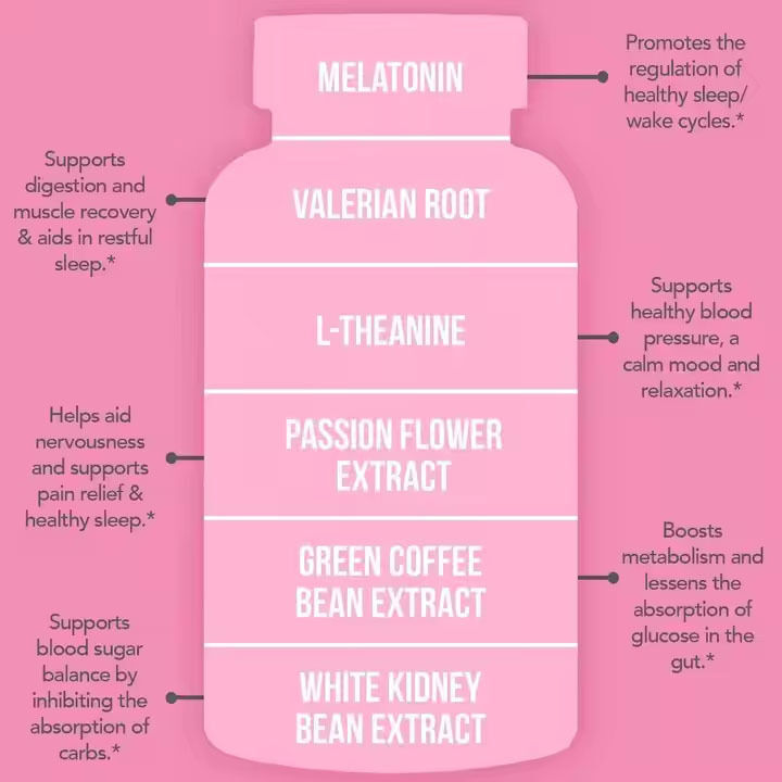 OEM/ODM プライベート・レーベル ナイトタイム 脂肪燃焼器 白い腎豆抽出物 代謝を促進 女性 筋肉回復カプセルをサポート