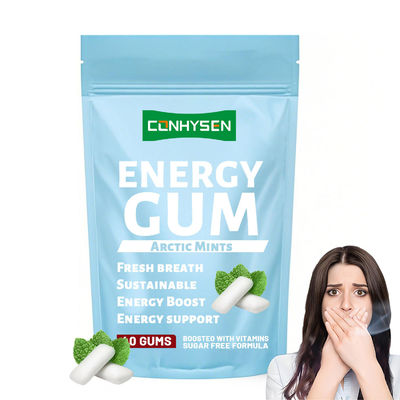 清潔な呼吸 集中力を向上させる キシリトール エネルギー 噛み切れるガム 供給者 オーダーメイド