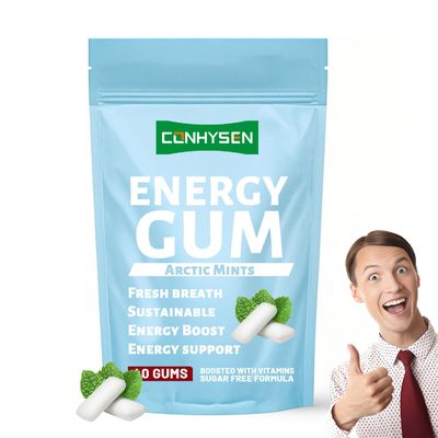 Custom Help Prevent Cavities Improve Focus Energy Chews Gum Factory Supply