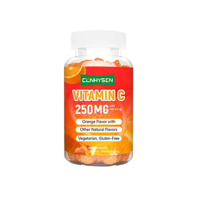 製造者 免疫系をサポートするために 250mg カスタム ビタミンCガミー