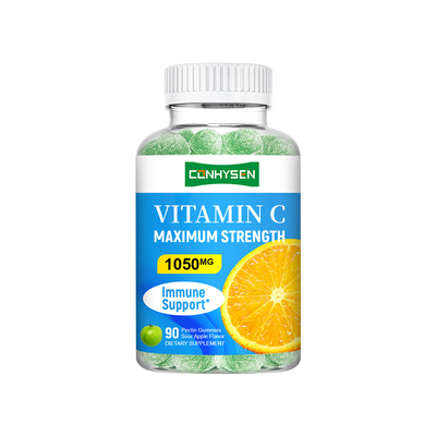 卸売価格 1050mg ビタミンC グミ 健康な髪、肌、爪を促進 ODM