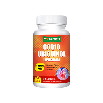 COQ10 ウビキノールソフトゲル 1000mg 心臓機能をサポートするOEM/ODM カスタム