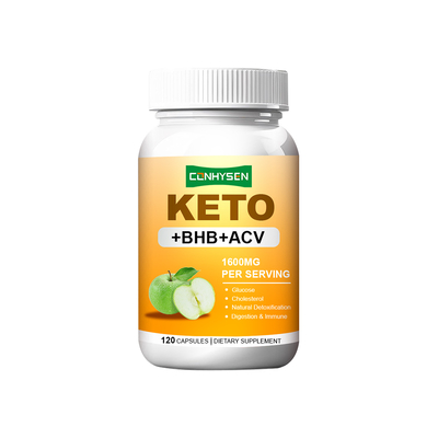 BHB ACV 1600mg を含むケトカプセル 直接消化 免疫サポート