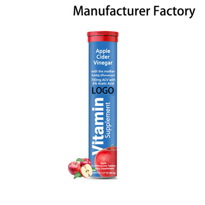 工場卸売アップルサイダービネガー発泡性タブレット痩身製品